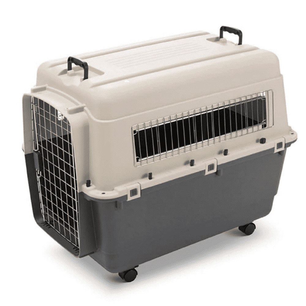Savic Andes 6 Carrier for Dogs and Cats (Ivory) Both-Bedding, Mats & Travel Supplies Savic Dropship 36x24x27in