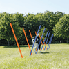 Trixie Dog Agility Slalom for Dogs (Orange/Blue)