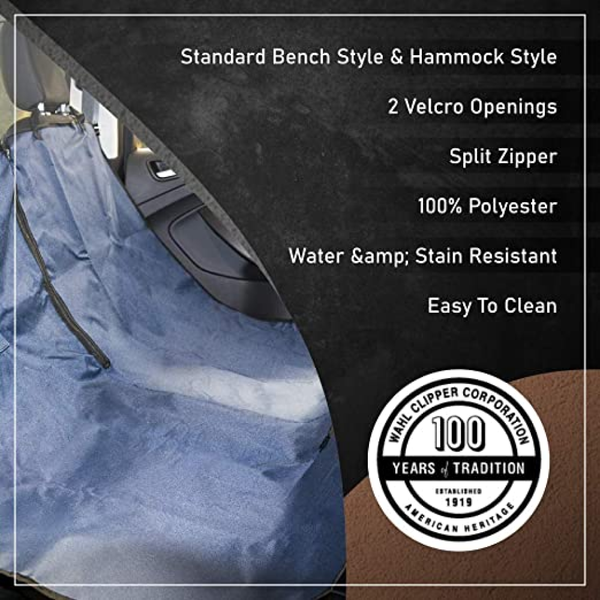 Wahl Car Seat Cover for Dogs and Cats