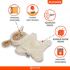 Barkbutler x Fofos Glove Plush Sheep Toy for Cats Cats-Toys Barkbutler