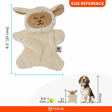 Barkbutler Glove Plush Sheep Toy for Cats