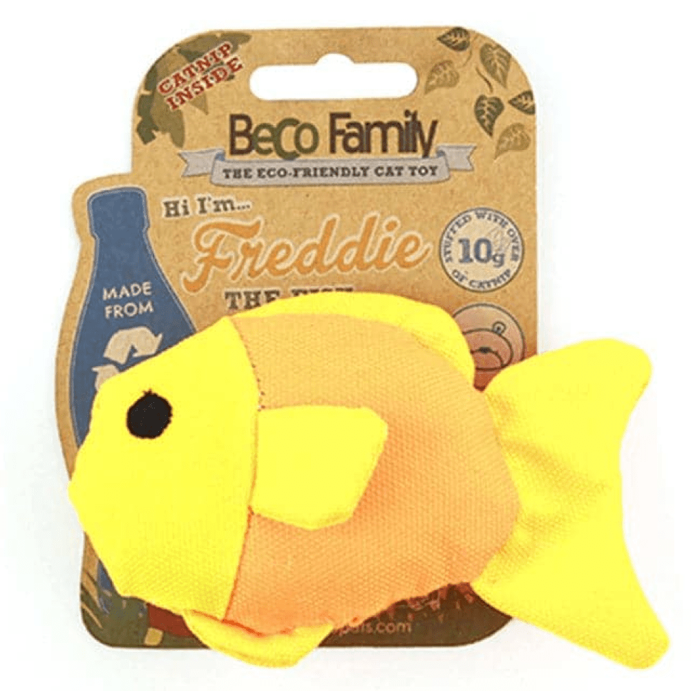 Beco Fish Shaped Catnip Toy for Cats