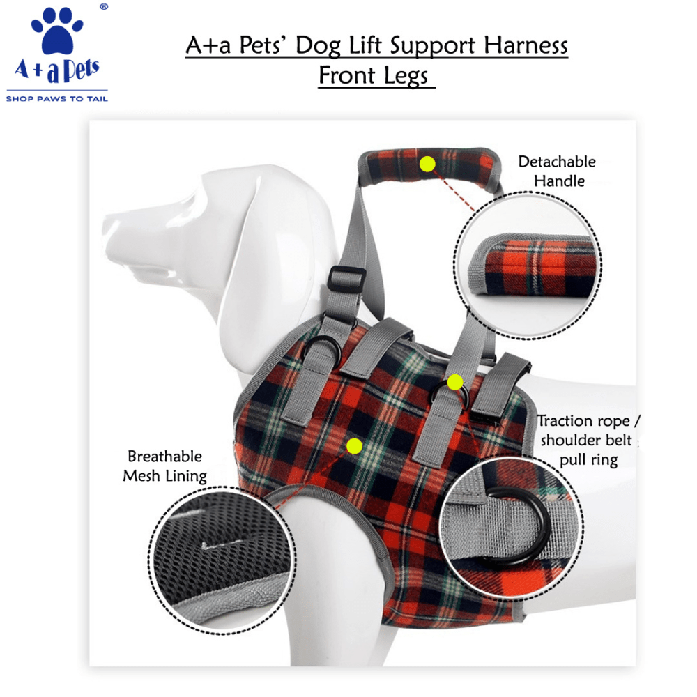 A Plus A Pets Multi Function Vest Style Harness for Dogs