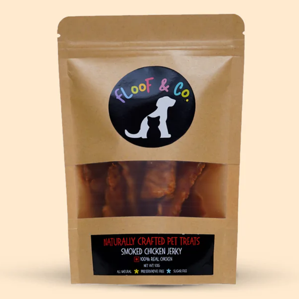 Floof & Co Smoked Chicken Jerky Dog Treats