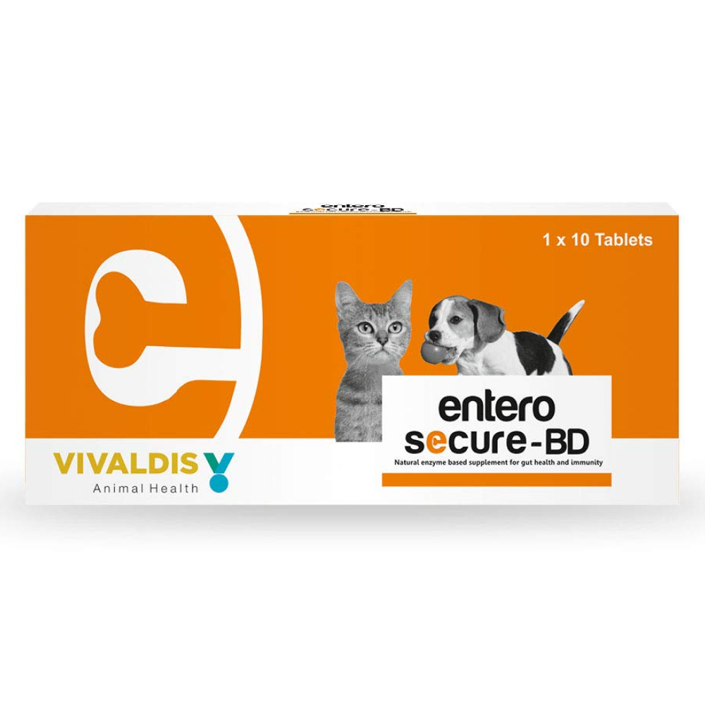 Vivaldis Entero Secure  BD Tablet for Dogs and Cats