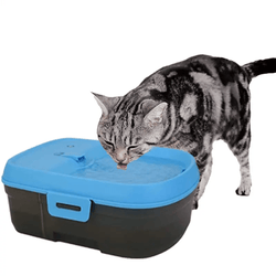 Goofy Tails Cordless Water Fountain for Cats