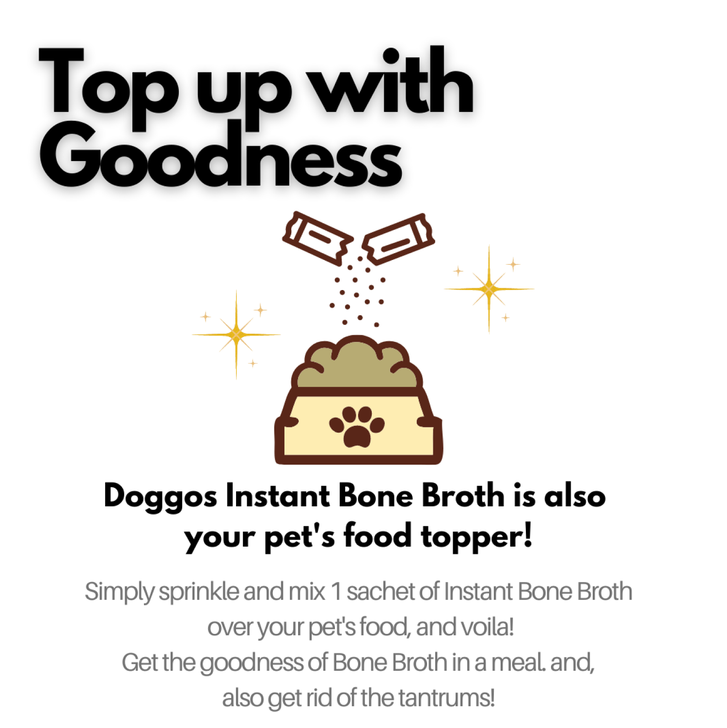 Doggos Broth Broth Every where for Dogs and Cats (4 Flavours)