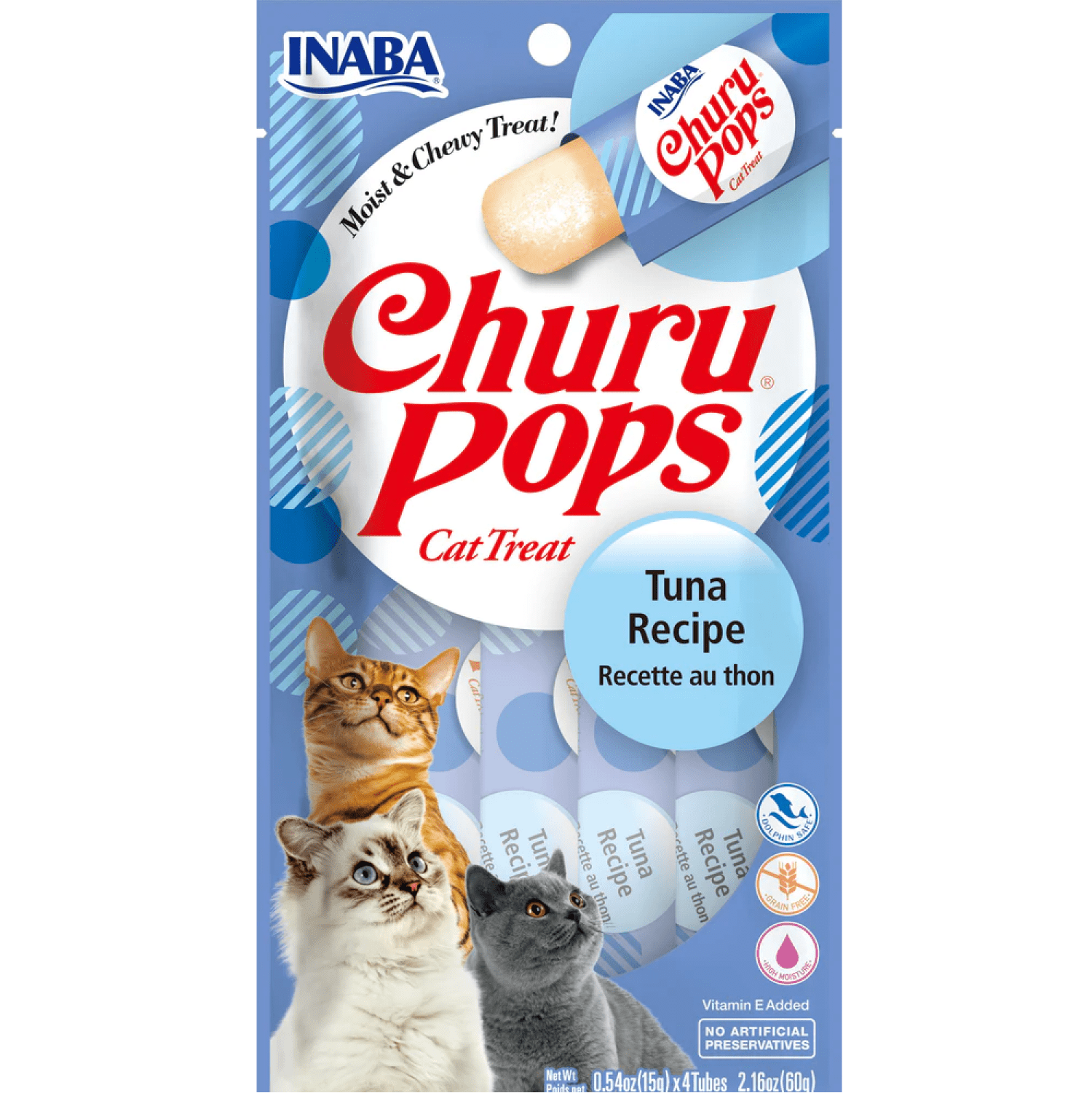 INABA Churu Pops Tuna Creamy Cat Treats