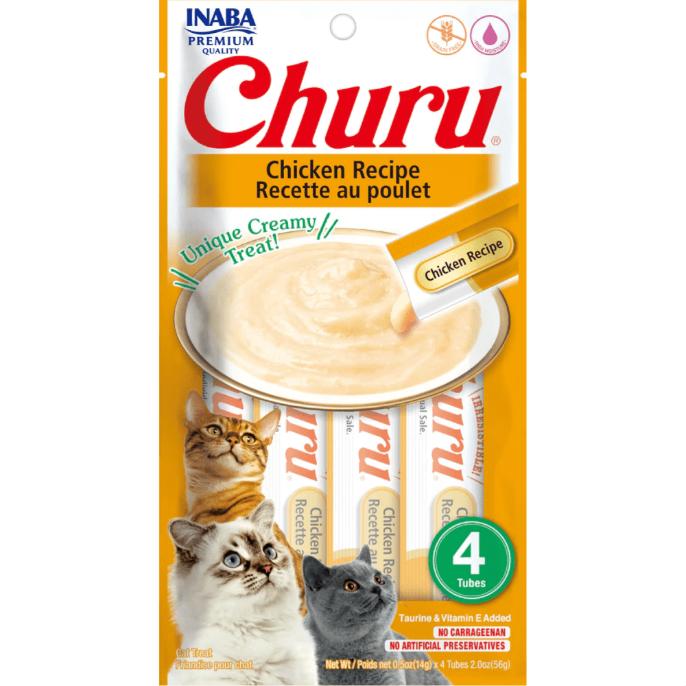 INABA Churu Chicken Creamy Cat Treats Cats-Treats & Others INABA 56g