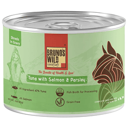 Bruno's Wild Essentials Tuna with Salmon & Parsely Cat Wet Food