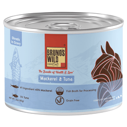 Bruno's Wild Essentials Mackerel & Tuna Cat Wet Food