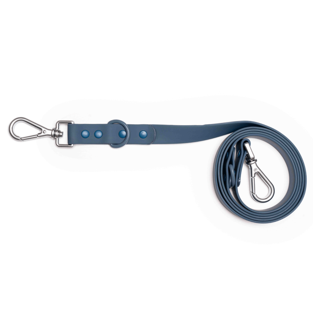 Furry & Co Weatherproof Leash for Dogs (Indigo Blue) Dogs-Collar, Leashes, harnesses Furry & Co