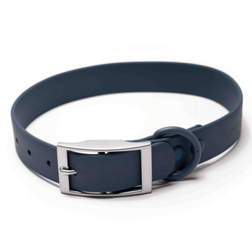 Furry & Co Weatherproof Collar for Dogs (Indigo Blue)