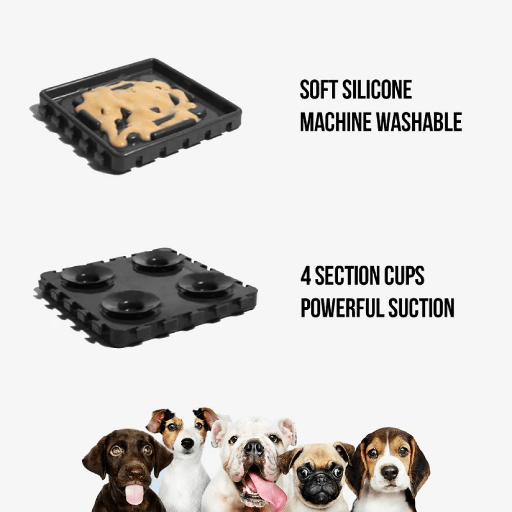 Large Dog Lick Mat Strong Suction Cups Dog Cat Slow Feeder - China Pet  Licking Mat and Silicone Pet Lick Mat price