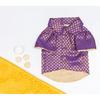 Pawgypets Occasion Wear Shirt for Dogs and Cats (Purple)