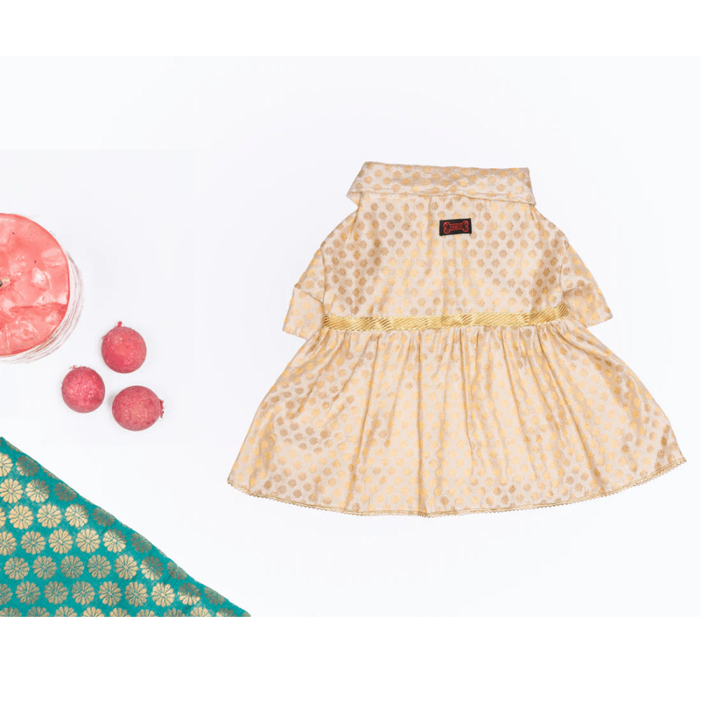 Pawgypets Occasion Wear Dress for Dogs and Cats (White) Both-Clothing & Accessories Pawgypets Dropship