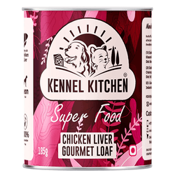 Kennel Kitchen Chicken Liver Gourmet Loaf Dog Wet Food for Adults & Puppies