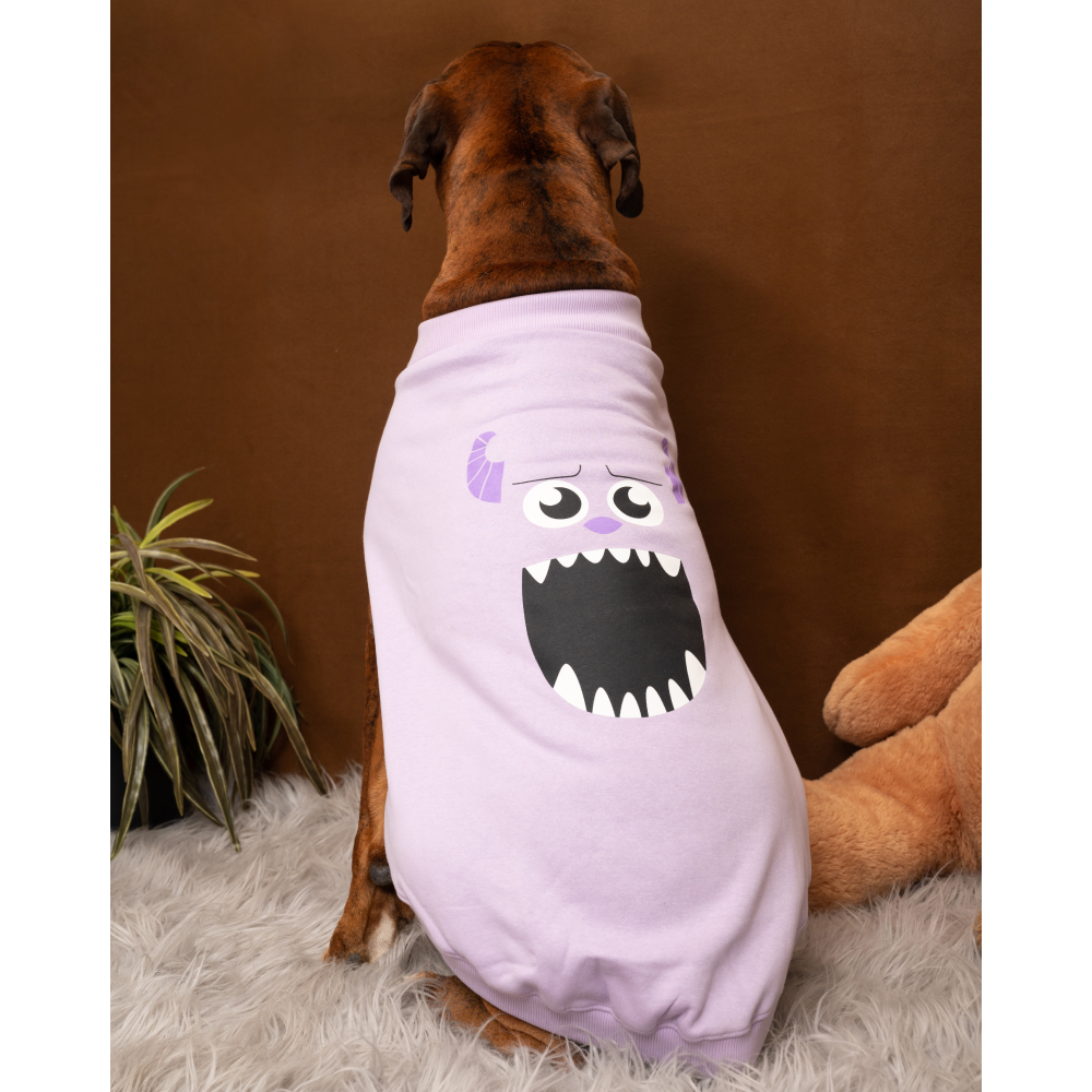 Petsnugs Cute Devil Sweatshirt for Dogs and Cats (Lavender)