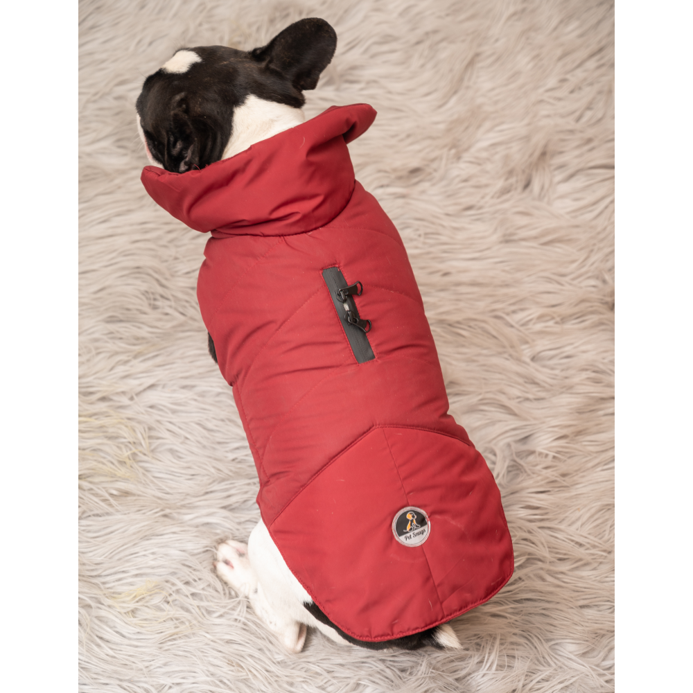 Petsnugs Jacket for Dogs and Cats (Maroon)