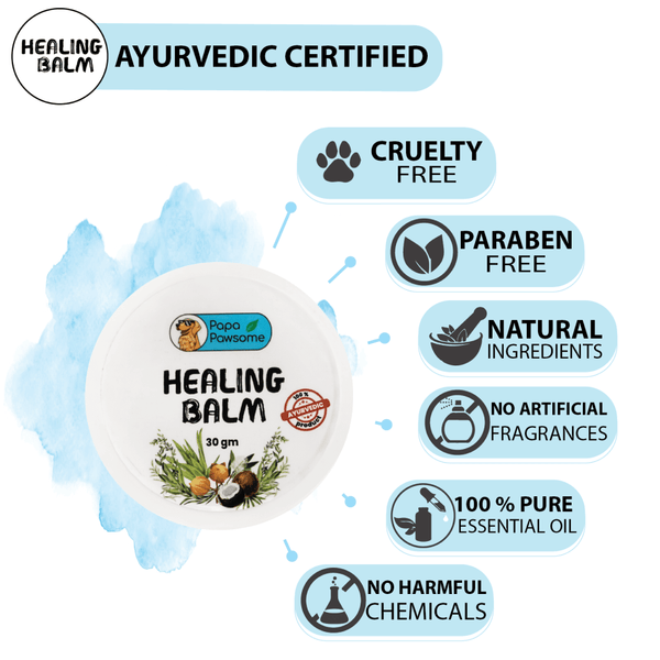 Papa Pawsome 100% Natural Healing Balm for Dog