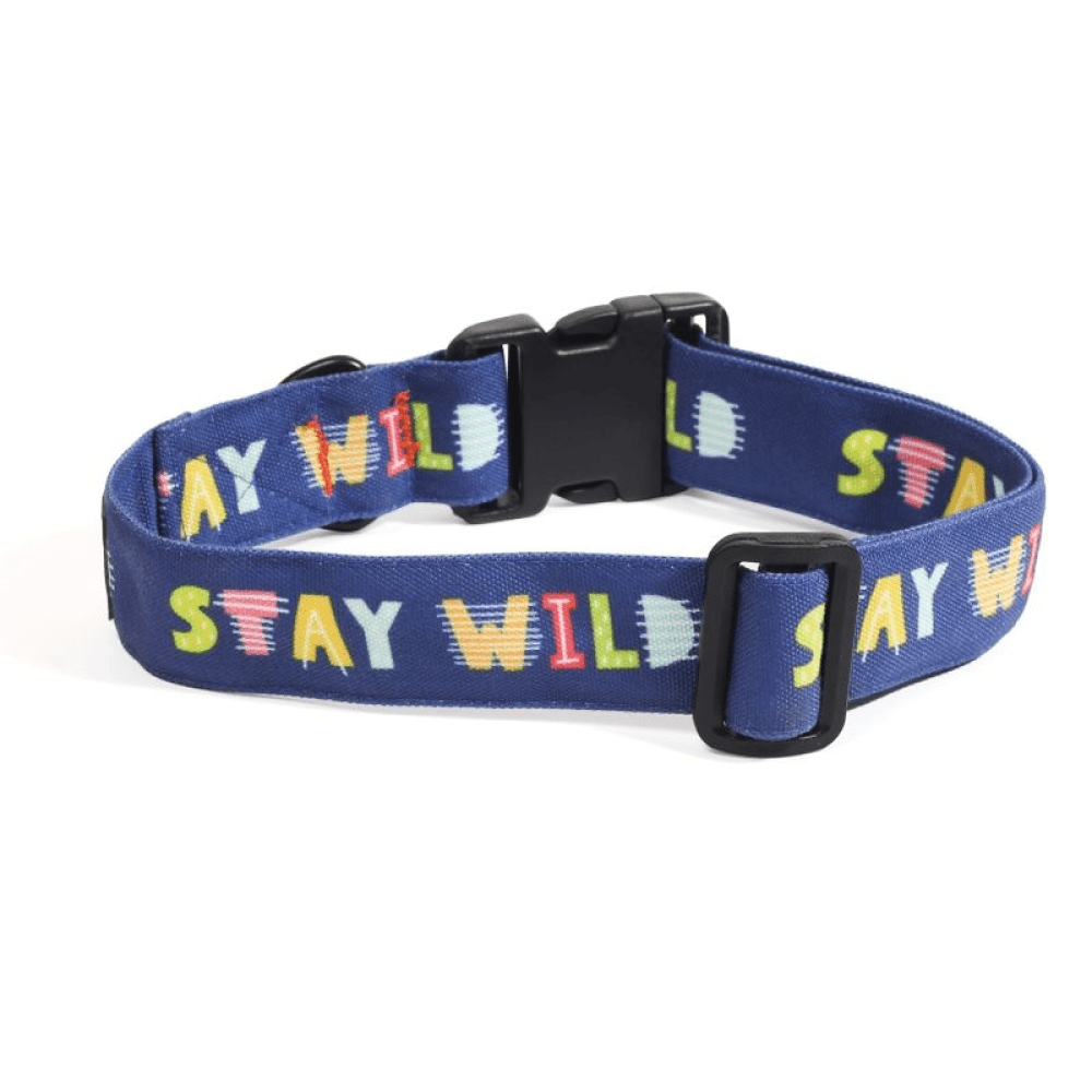 Lana Paws Stay Wild Printed Collar for Dogs
