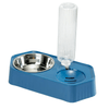 Emily Pets Automatic Water Dispenser Double Bowls for Dogs and Cats (Blue) Both-Bowls & Feeders Emily Pets 500mL