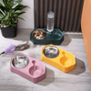 Emily Pets Automatic Water Dispenser Double Bowls for Dogs and Cats (Blue) Both-Bowls & Feeders Emily Pets