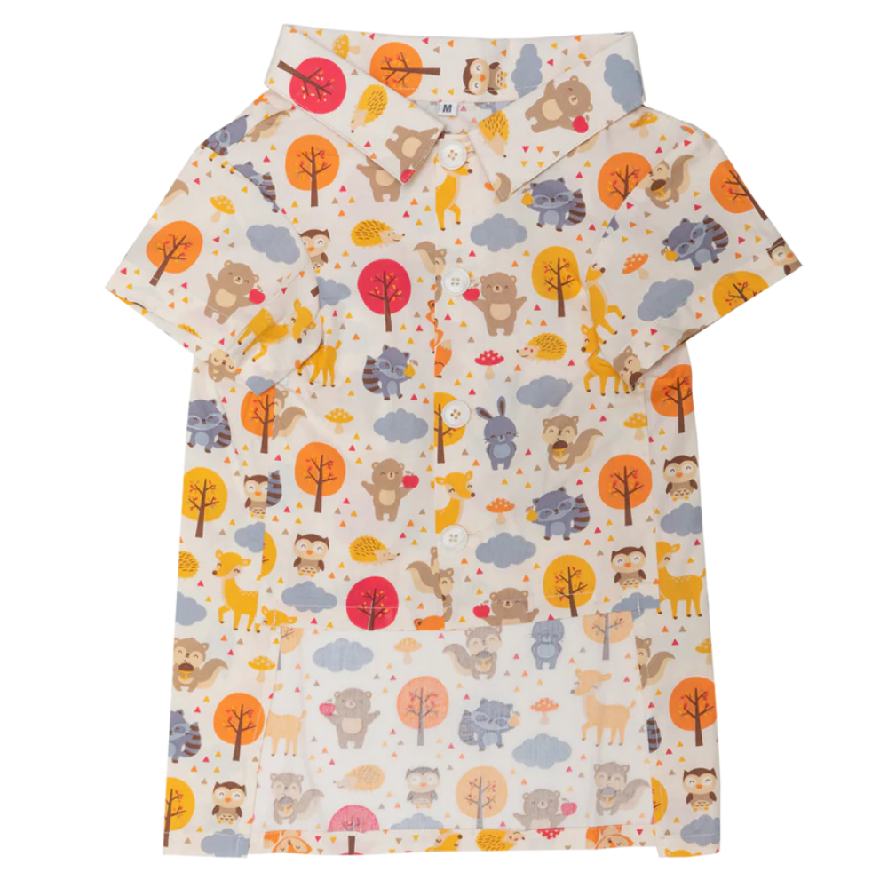 Pet And Parents Sunny Parks Days Printed Shirt for Dogs