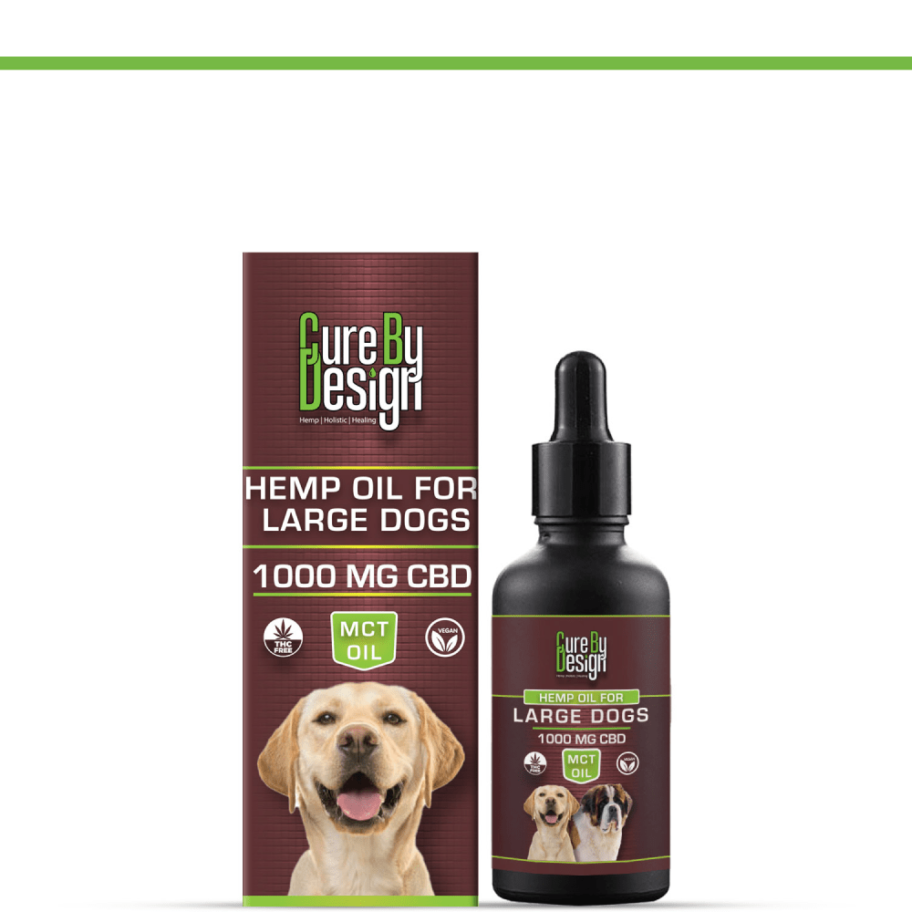 Cure By Design CBD (MCT) Hemp Oil for Dogs