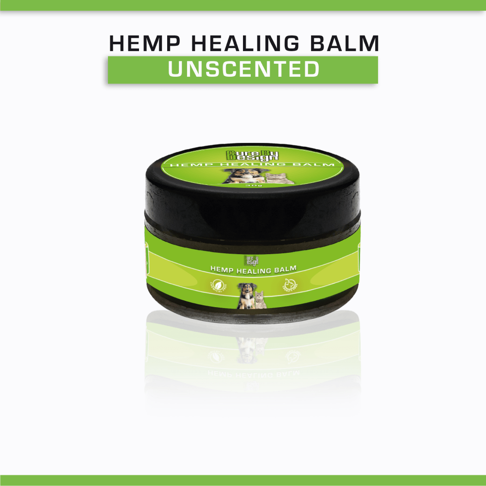 Cure By Design Hemp Healing Balm for Dogs and Cats