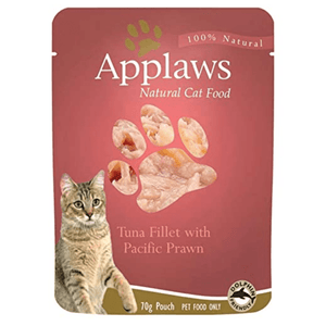 Applaws Tuna Fillet with Pacific Prawns Cat Pouch Wet Food