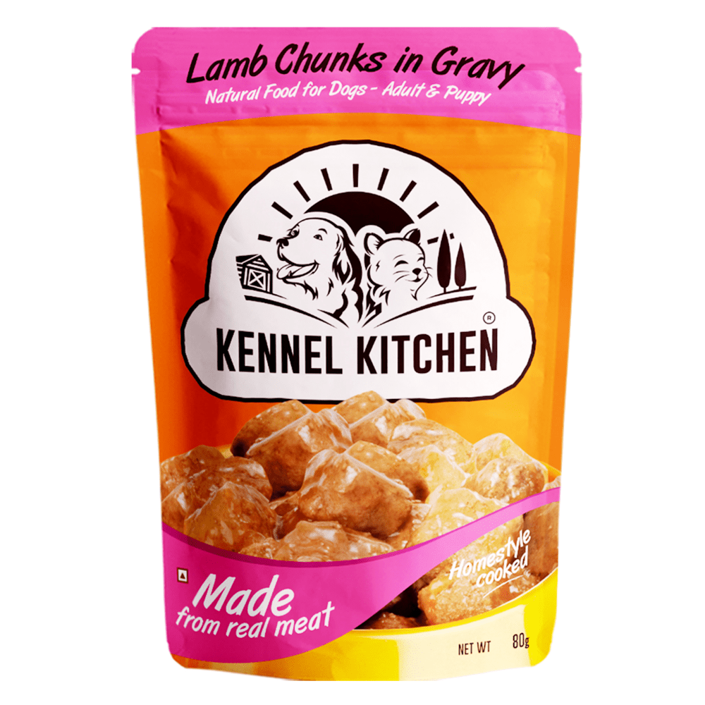 Kennel Kitchen Lamb Chunks in Gravy Puppy & Adult Wet Dog Food