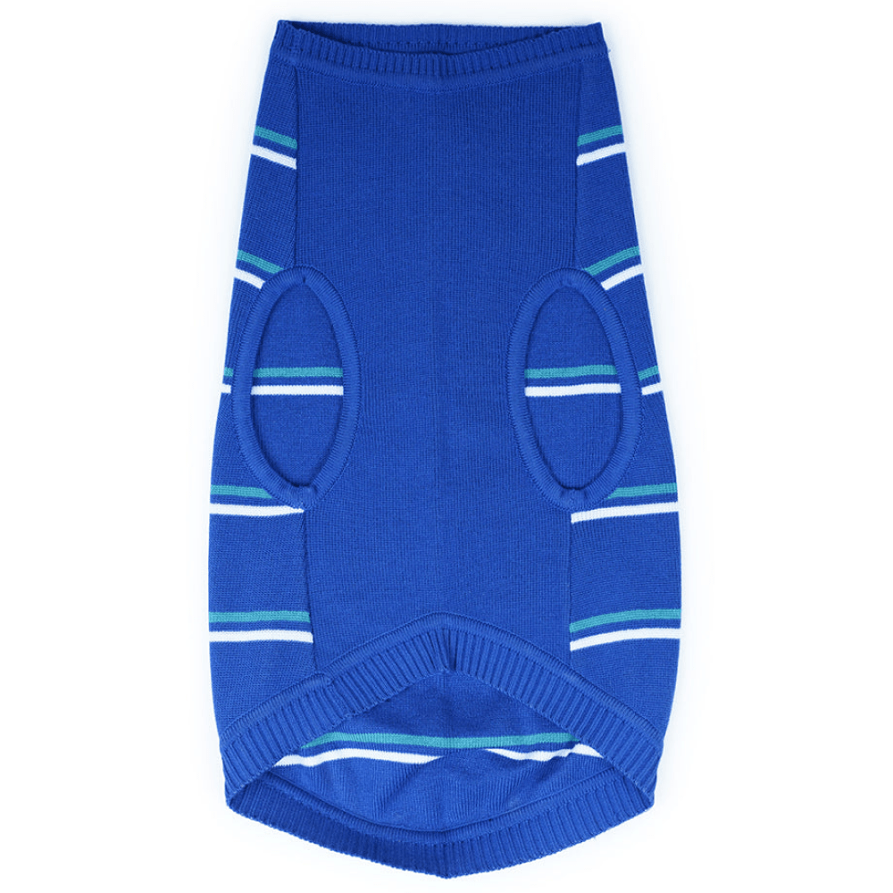 Dear Pet Stripes Pullover for Dogs (Navy Blue)