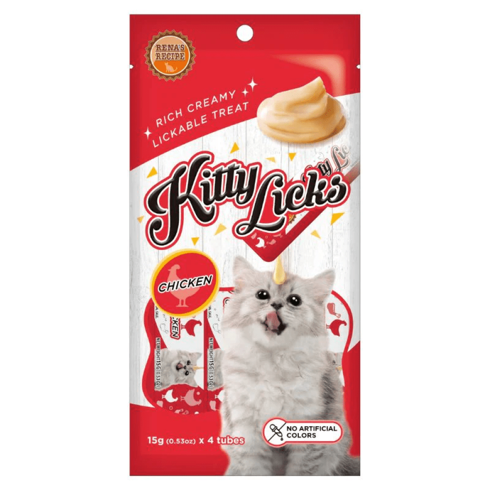 Kitty Licks Chicken Flavor Cat Treats