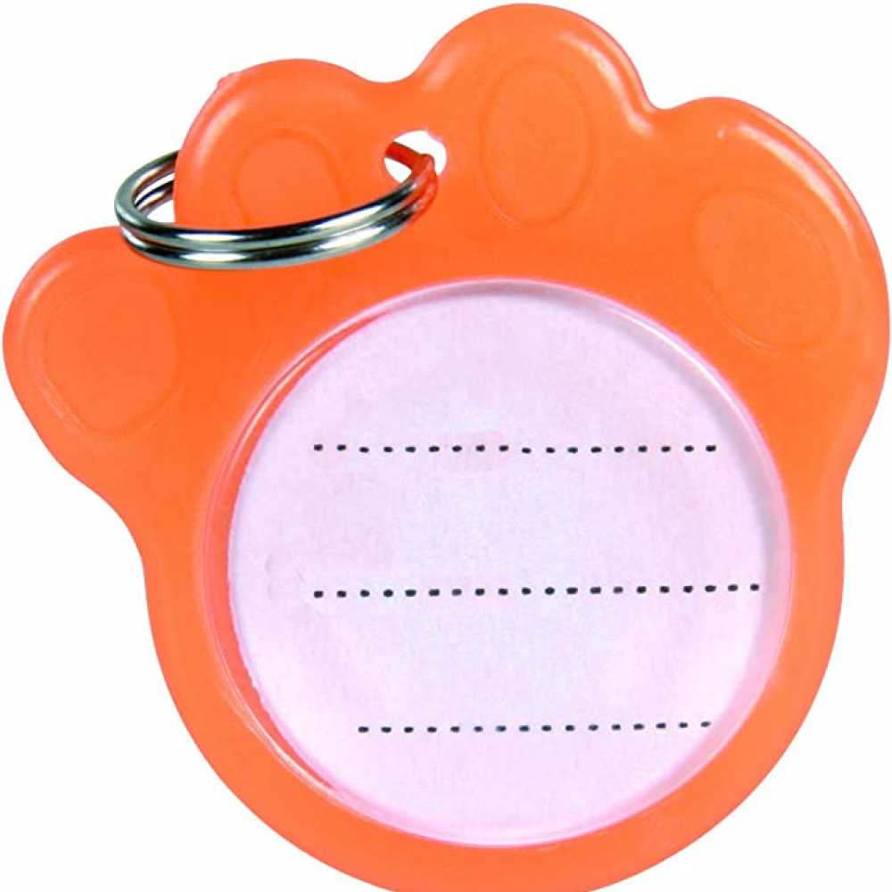 Trixie ID Tag for Dogs and Cats (Orange)