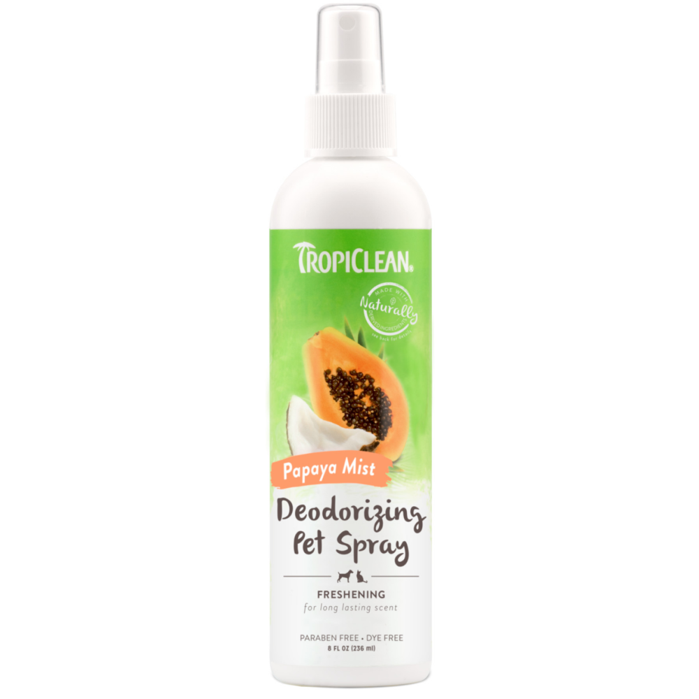Tropiclean Papaya Mist Cologne Spray for Dogs and Cats Both-Grooming Supplies Tropiclean 236mL