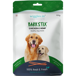 Wiggles Barkstix Chicken & Hemp Dog Treats