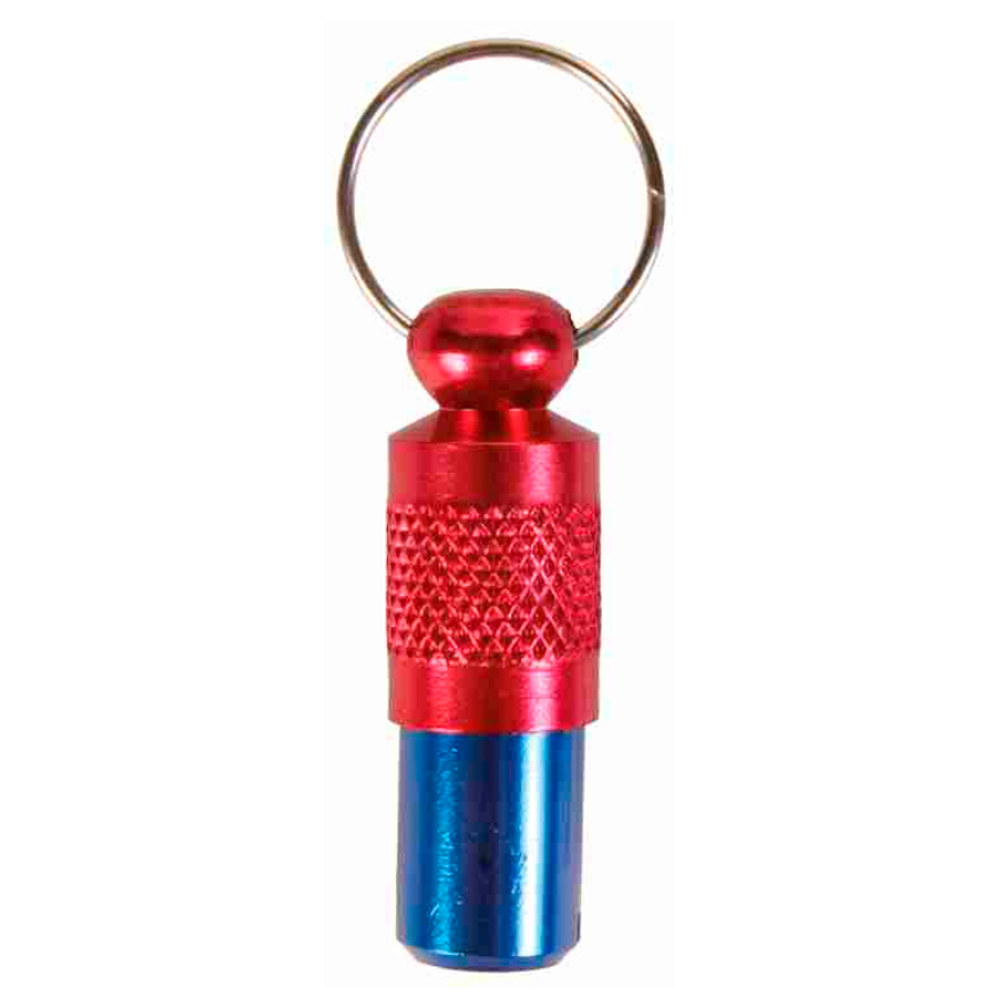 Trixie I.D. tag for Dogs and Cats (Blue/Red)