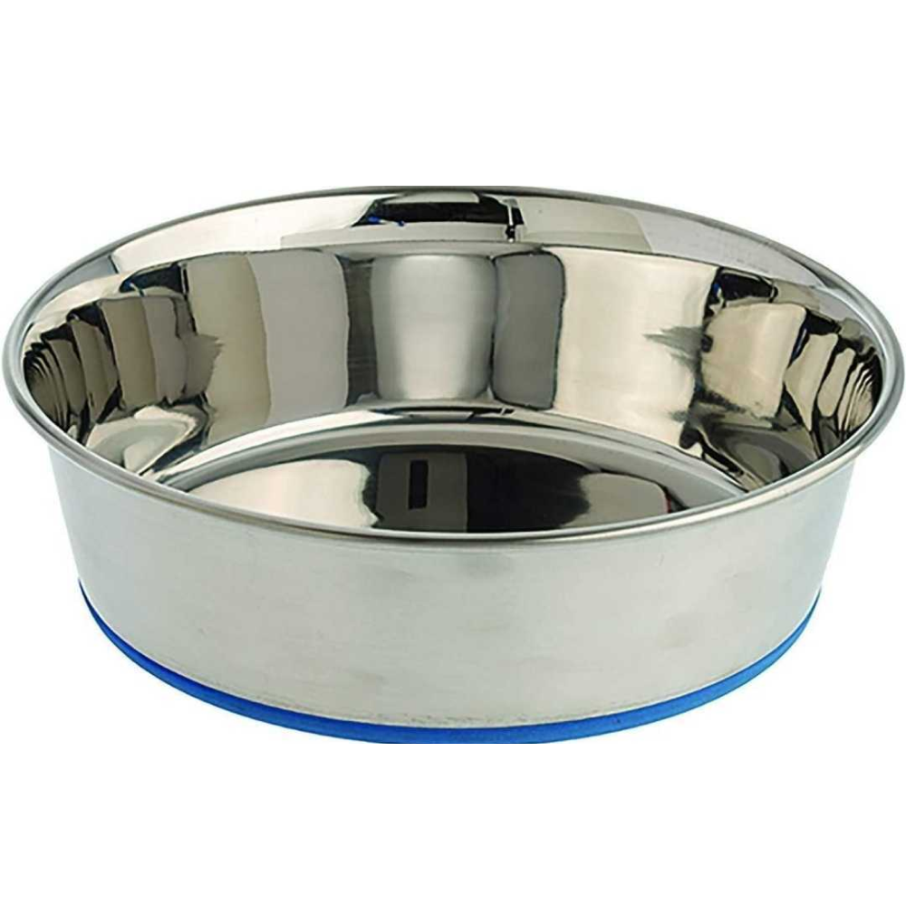 Pets Empire Silicone Base Steel Bowl for Dogs
