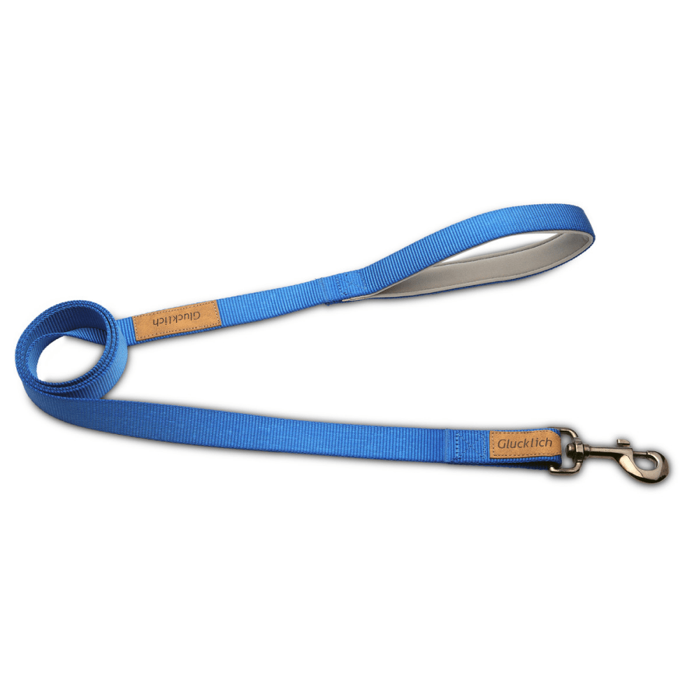 Glucklich Heavy Duty Printed Leash for Dogs (5ft Royal Blue) Dogs-Collar, Leashes, harnesses Glucklich S:20mm Width