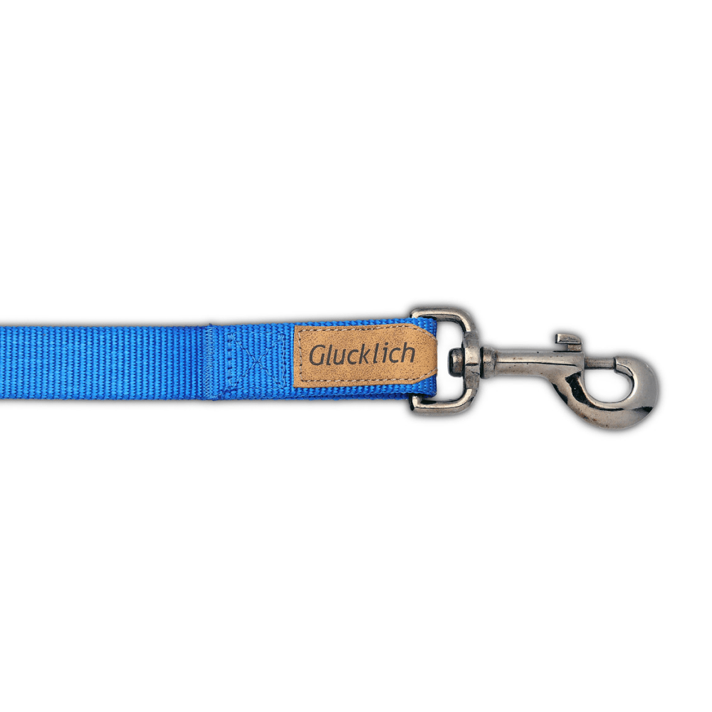 Glucklich Heavy Duty Printed Leash for Dogs (5ft Royal Blue) Dogs-Collar, Leashes, harnesses Glucklich