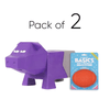 Barkbutler x Fofos Comic Farm Pig Toy & Football Chew Toy for Dogs (Pack of 2) Dogs-Toys Barkbutler Pack of 2
