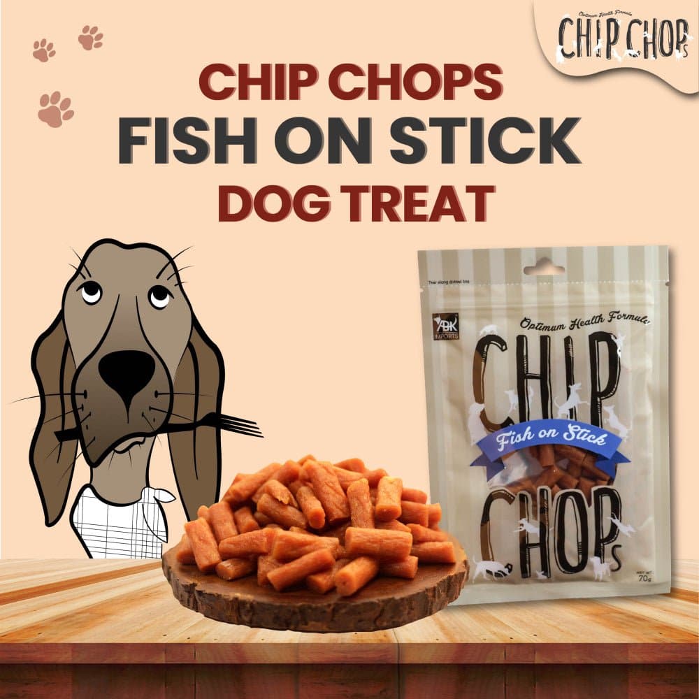Chip Chops Fish on Stick Dog Treats