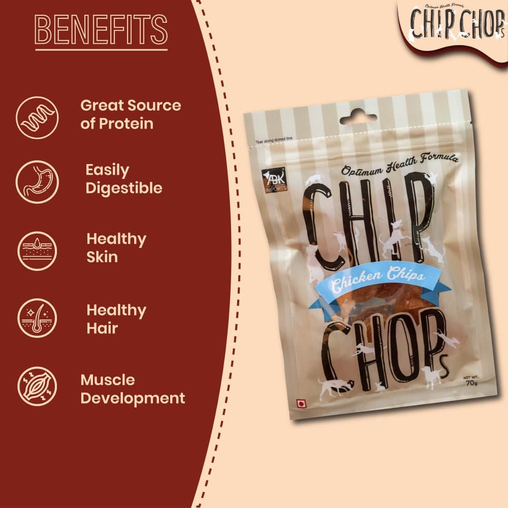 Chip Chops Chicken Chip Coins Dog Treats