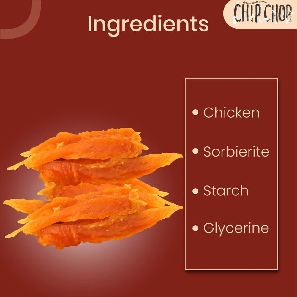 Chip Chops Sun Dried Chicken and Chicken Tenders Jerky Dog Treats Combo Dog Treats + Others Chip Chops