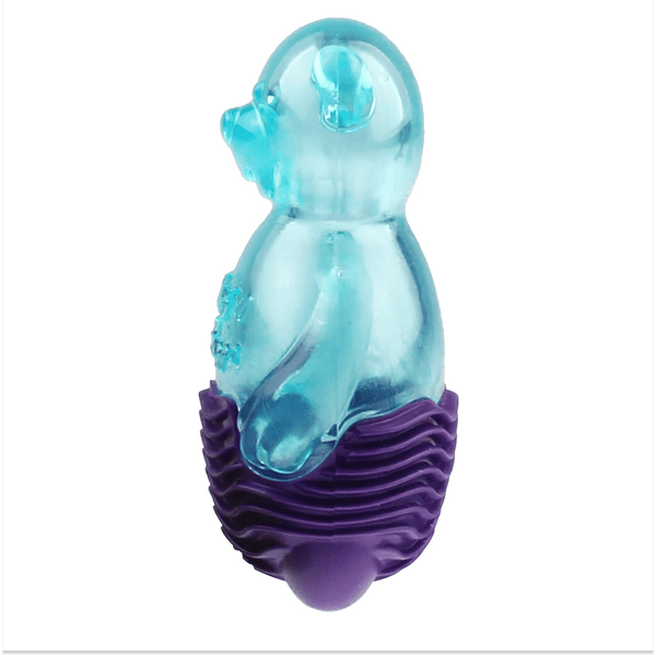GiGwi Suppa Puppa Bear Toy for Dogs (Blue & Purple)