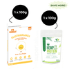 Healing Leaf Hemp Protien Powder for Pets and Fresh For Paws Eggstravaganza Dog Wet Food Combo Exclusive Combo Exclusive Combo 100g+100g