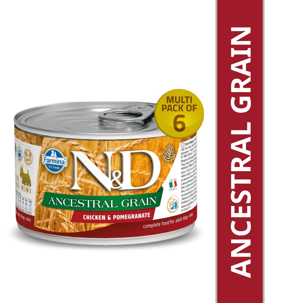 Farmina N&D Chicken & Pomegranate Ancestral Grain Adult Mini Dog Wet Food