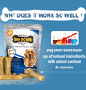 Boltz Rawhide Pressed Chew Bone Treat for Dogs Dog Treats + Others Boltz