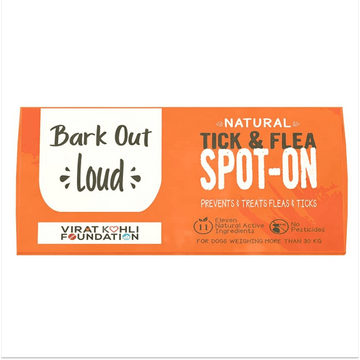 Bark Out Loud Natural Tick & Fleas Spot On Solution for Dogs and Cats